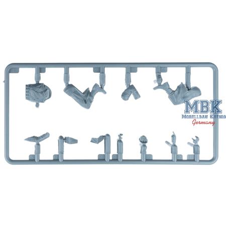 U.S. Infantry Tank Riders. Winter 1944-45