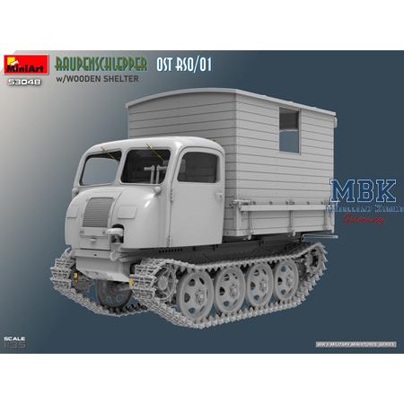 Raupenschlepper Ost RSO/01 w/wooden shelter