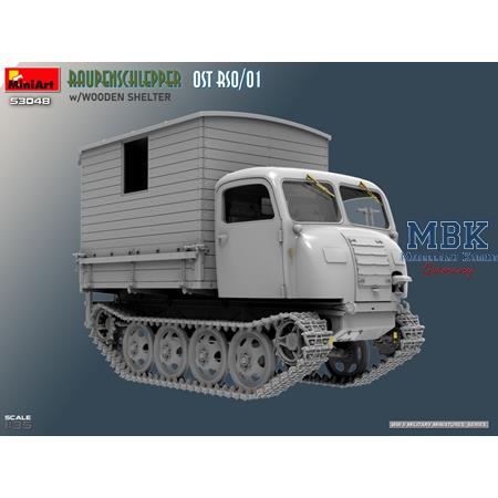 Raupenschlepper Ost RSO/01 w/wooden shelter