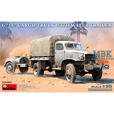 G7117 Cargo Truck with Water Trailer