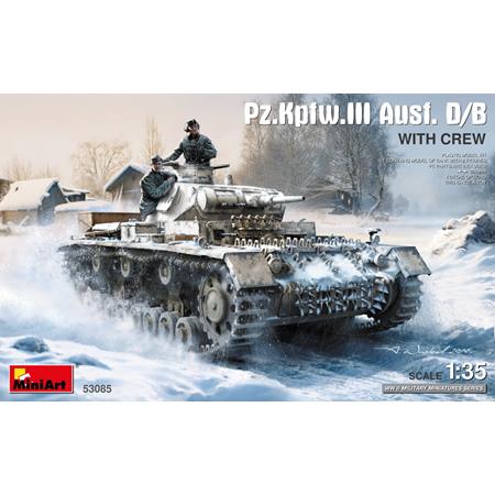 Pz.Kpfw. III Ausf. D/B with Crew