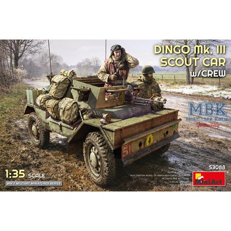 Dingo Mk. III Scout Car w/Crew