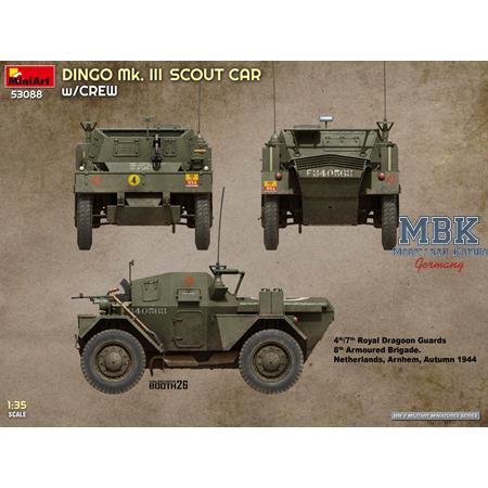 Dingo Mk. III Scout Car w/Crew