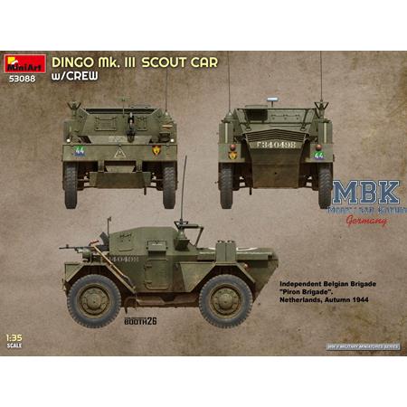 Dingo Mk. III Scout Car w/Crew