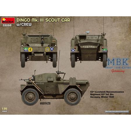 Dingo Mk. III Scout Car w/Crew
