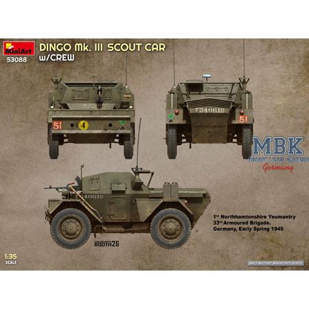 Dingo Mk. III Scout Car w/Crew