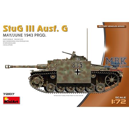 StuG III Ausf.G May/June 1943 Prod.