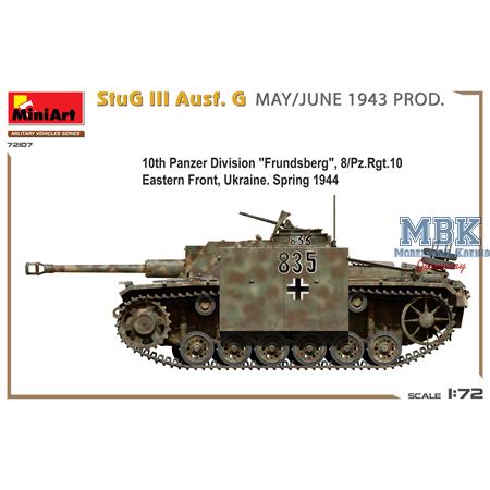 StuG III Ausf.G May/June 1943 Prod.