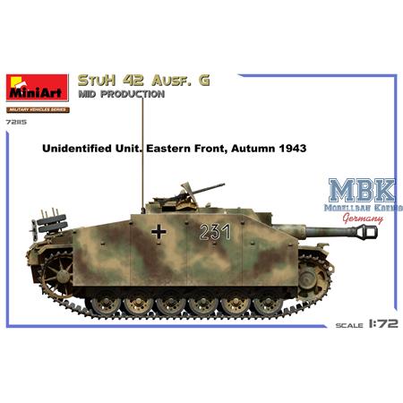 StuH 42 Ausf.G mid production