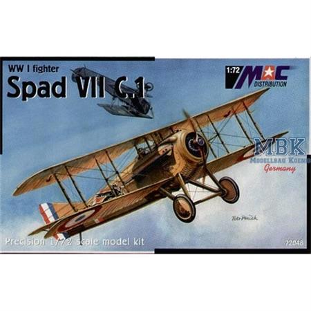 WW I fighter Spad VII C.1