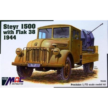 Steyr 1500 with 2cm Flak38 1944