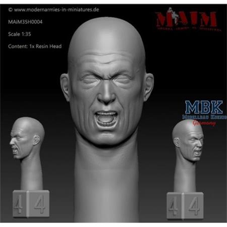 Bald Head - Screaming Face Impression #0004