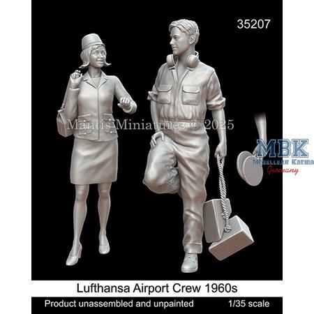 Lufthansa Airport Crew 1960s