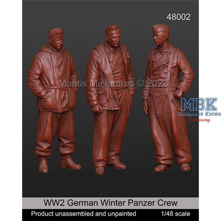 WW2 German Winter Panzer Crew