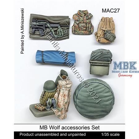MB Wolf accessories Set