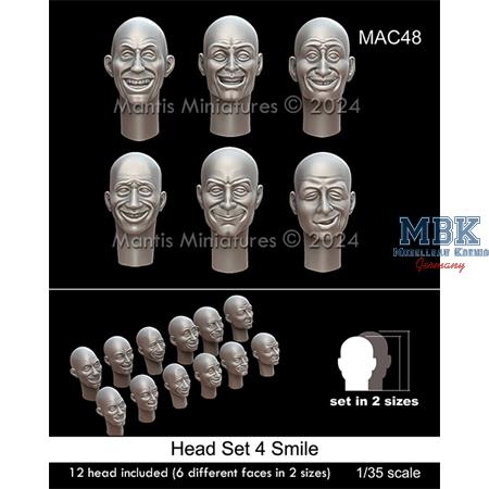 Head Set 4 Smile