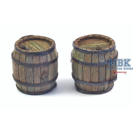 Wooden Barrels (2 pcs.)