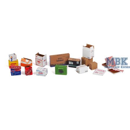 Cardboard Boxes - Small Set 2