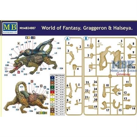 World of Fantasy `Graggeron & Halseya` 1/24