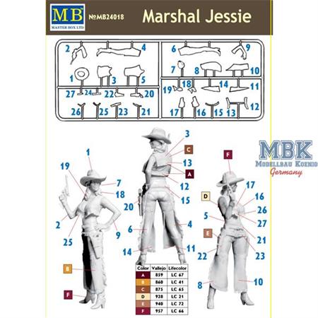 Marshal Jessie 1/24 Pin Up