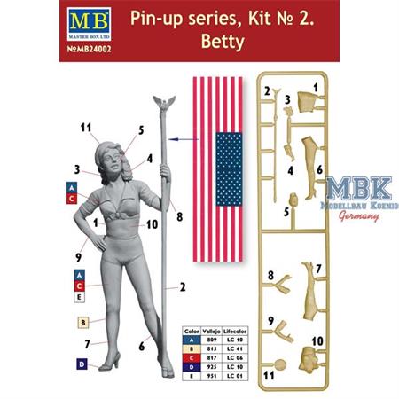 Pin-up Series - Betty - Kit No. 2