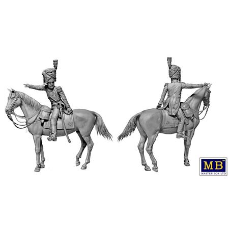 Napoleonic Wars Series: The Old Guard Officer 1:32