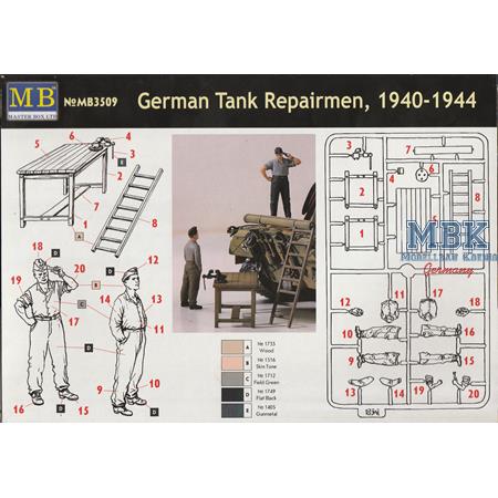 German tank repairmen (1940-1945)