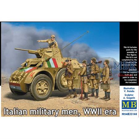 Italian Military Men WWII era