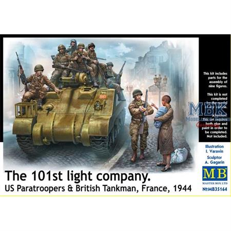 The 101st light Company US Paras/ Tanker France 44