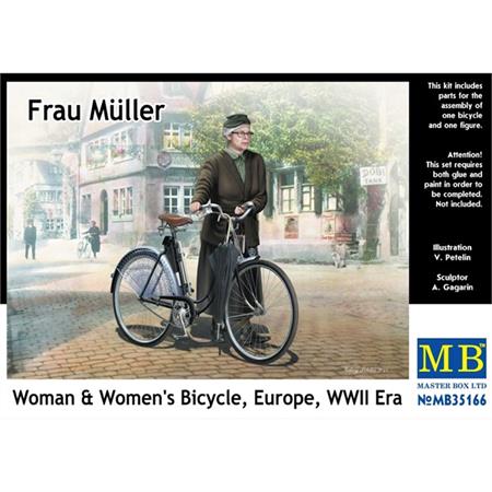 Frau Müller. Woman & Women's Bicycle, Europe