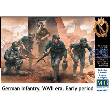 German Infantry, early Period - WWII era