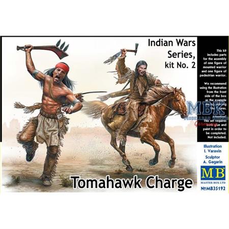 Indian Wars Series No 2 Tomahawk Charge 1/35