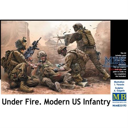 Under Fire - Modern US Infantry  1/35