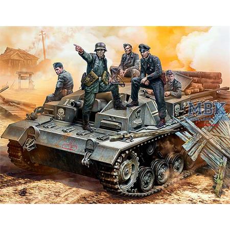 StuG III Crew -Their Position is behind the forest