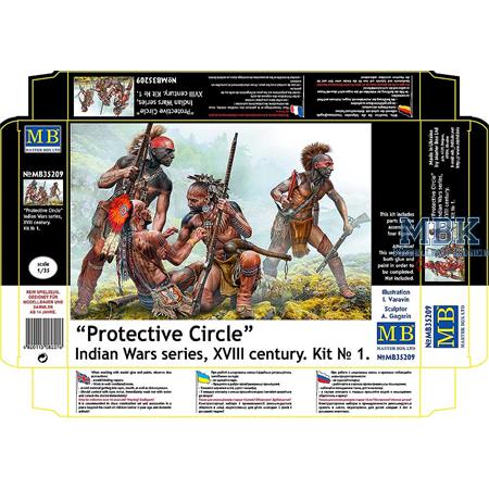 Protective Circle Indian Wars Series XVIII Century
