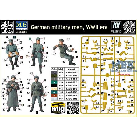 German Military Men World War 2 era