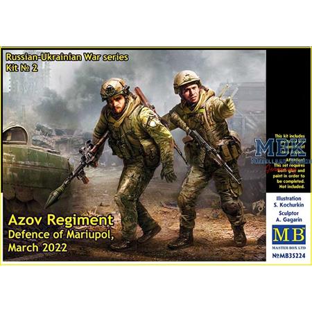 Azov Regiment, Defence of Mariupol, March 2022