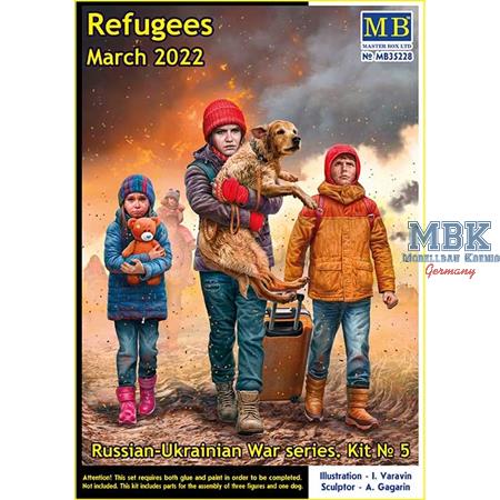 Russian-Ukrainian War - Refugees, 2022