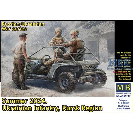 Summer 2024. Ukranian Infantry, Kursk Region