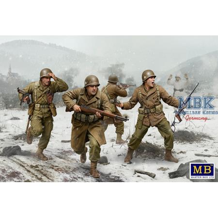 U.S. 101st Airborne Division. Bastogne, Dec. 1944