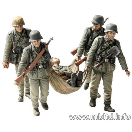 Casualty Evacuation - German Infantry,  Stalingrad