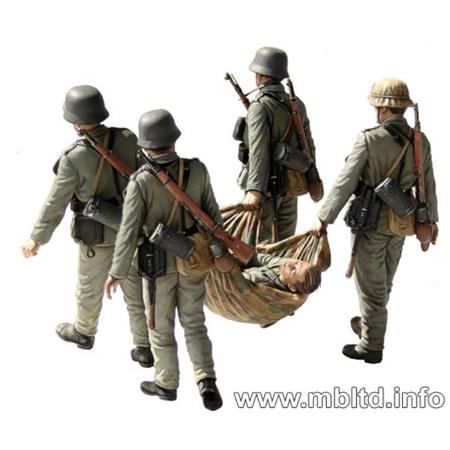 Casualty Evacuation - German Infantry,  Stalingrad