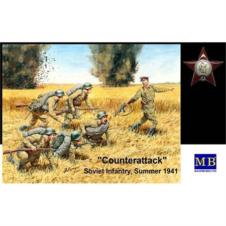 Counterattack - Soviet Infantry, Summer 1941