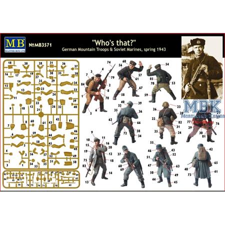 Who's that ? - German Mountain Troops & Soviet