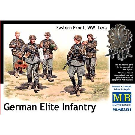 German Elite Infantry, Eastern Front, WW II era