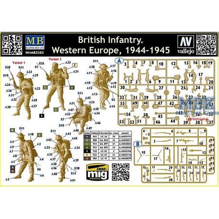 British Infantry - Western Europe 1944-45