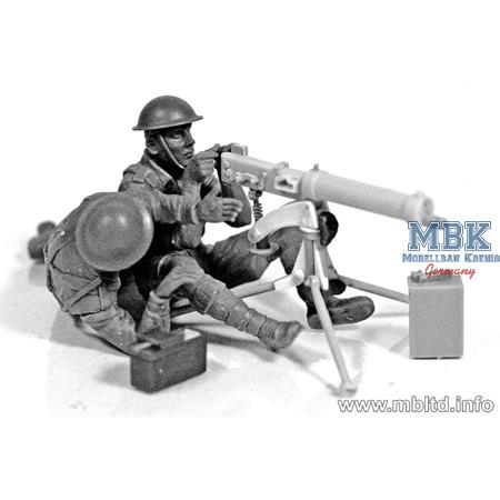 Vickers MG team, Desert Battle Series, WW2