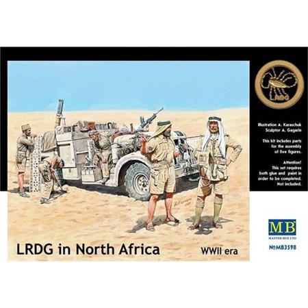 LRDG in North Africa, WW2