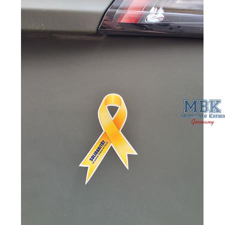 Gelbe Schleife der Solidarität / Awareness Ribbon