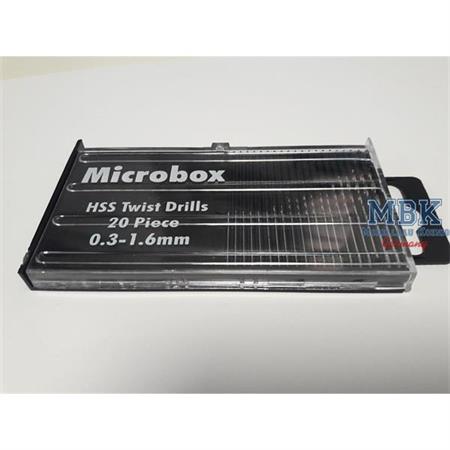 MBK Micro Handbohrer und 20 Micro Bohrern